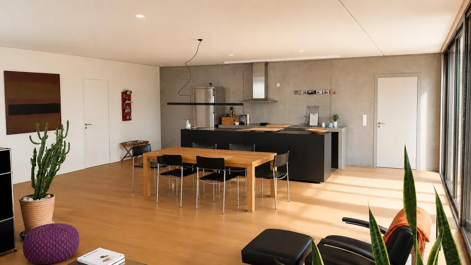 Grosse moderne Eigentumswohnung