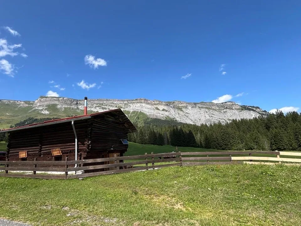 Maiensäss oberhalb von Flims
