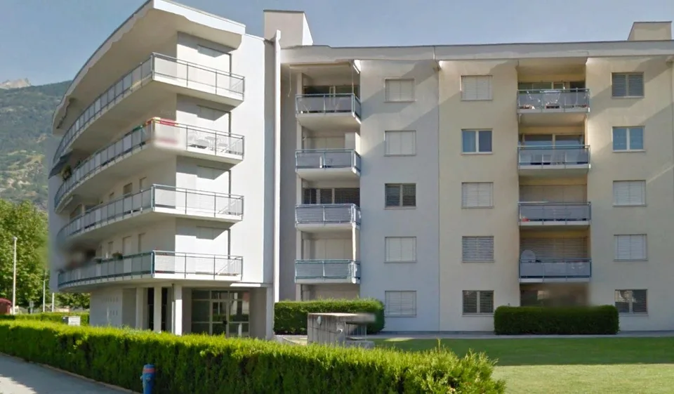 5½-Zimmer-Wohnung mit Einstellplatz und Lift — Mattaweg 2, Visp