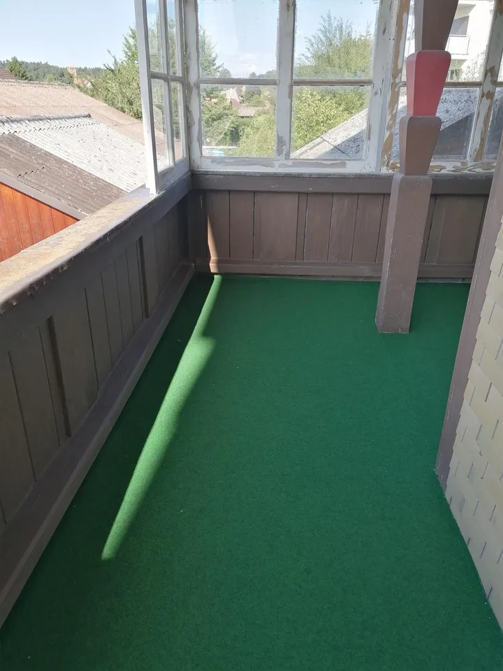 Ein 4 Zimmer Bijou zu vermieten, mit ringsum Balkone