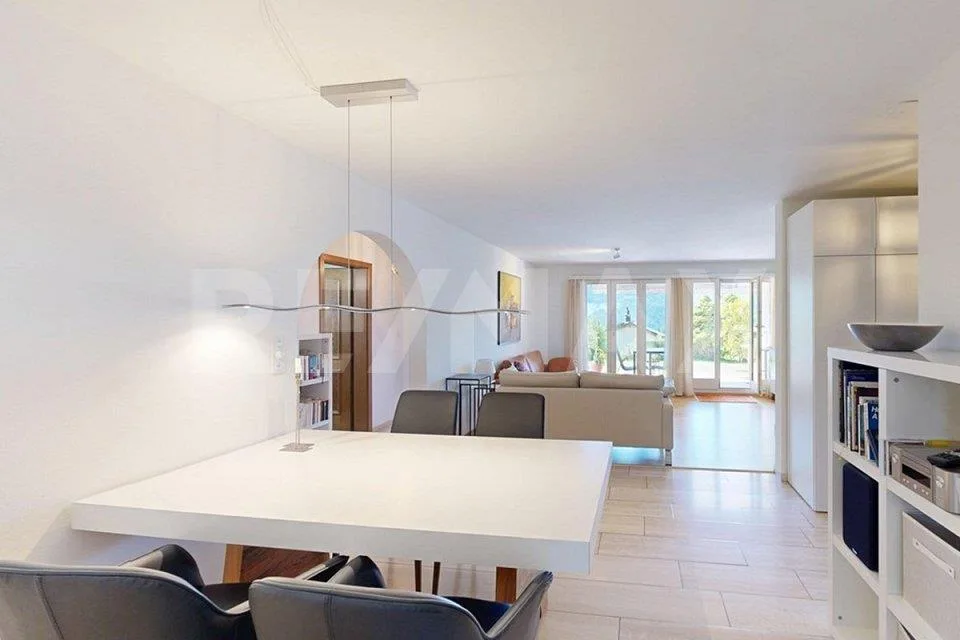 3½ Zimmerwohnung im Erdgeschoss mit Fernsicht