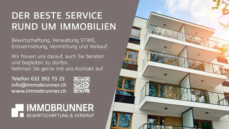 3.5-Zimmer-Wohnung in charmanten, altersgerechtem Mehrfamilienhaus