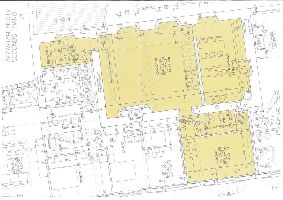 Mendrisio, Charmant 4.5 pièces en attique dans le centre historique de Mendrisio