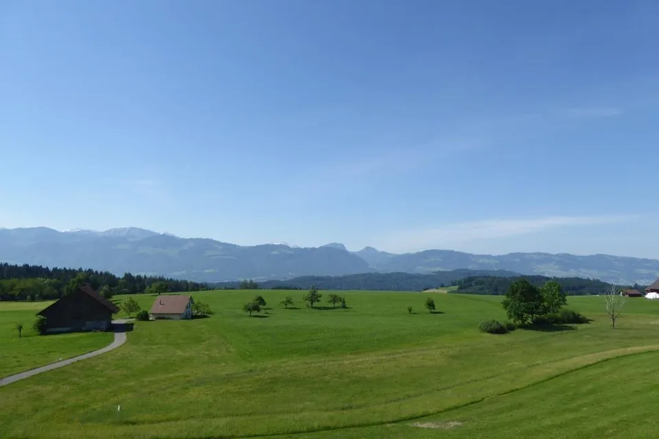 Moderne Gartenwohnung mit genialer Aussicht!