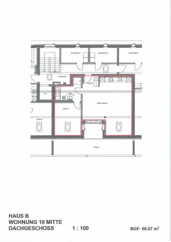 2.5-Zimmer-Dachwohnung im Grünen - Schützewisstrasse 5