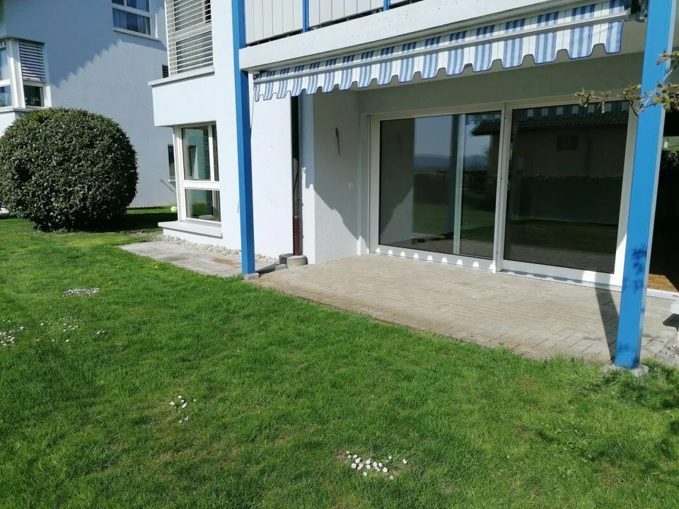 4.5 Zimmer-Parterrewohnung mit Blick ins Grüne