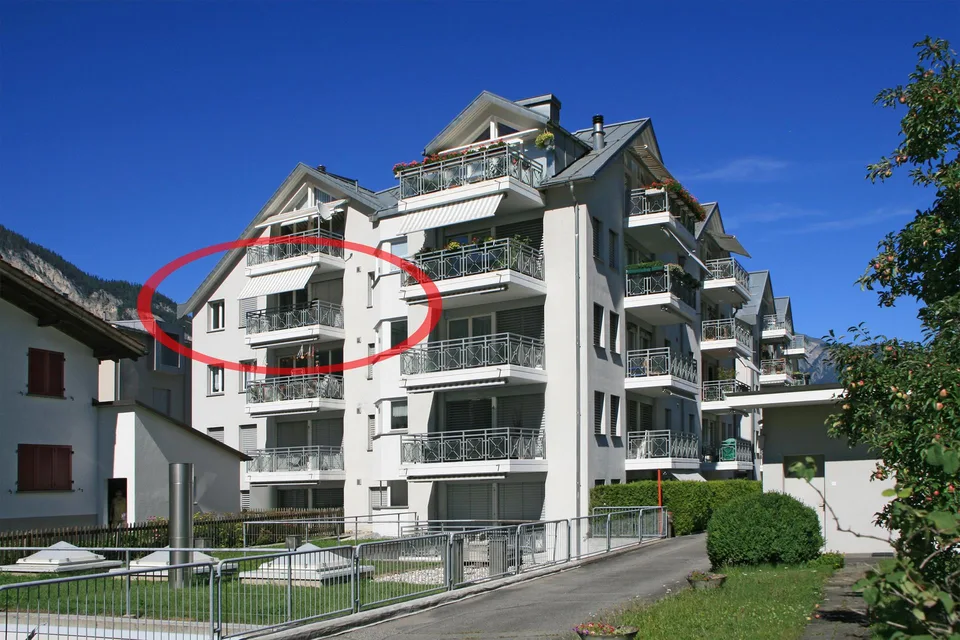 Helle 4.5-Zimmerwohnung – zentral wohnen in Domat/Ems