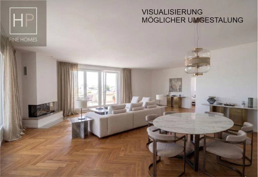 4.5 Zimmer Attika-Eigentumswohnung mit Hobbyraum und 2 Autoeinstell...