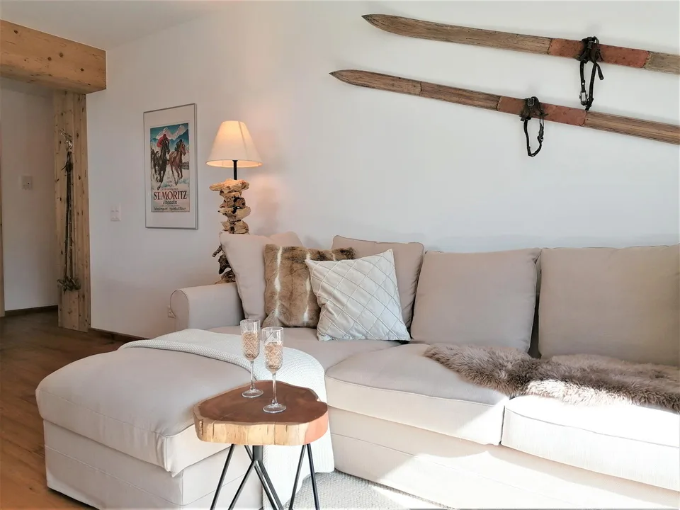 Exklusive 3.5 Zimmer-Ferienwohnung an bester Lage in St. Moritz