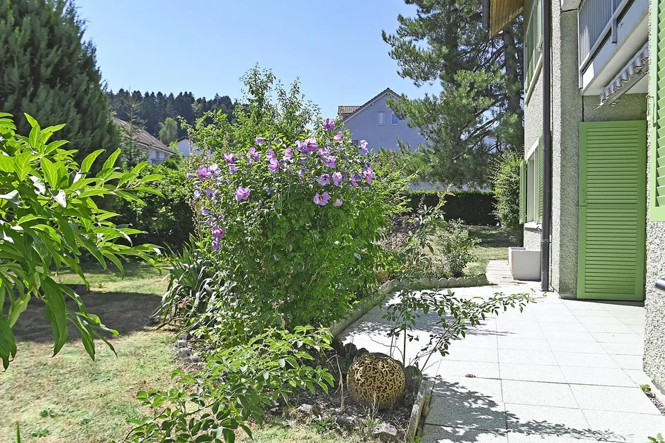Habiter avec 420 m² de jardin - idéal pour les familles et les couples