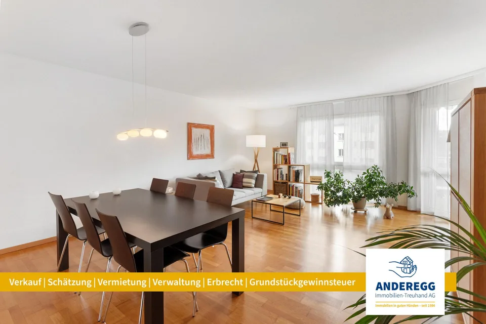 Helle 4.5-Zi.-Wohnung im 2. OG, Lift und Bastelraum an zentraler Lage