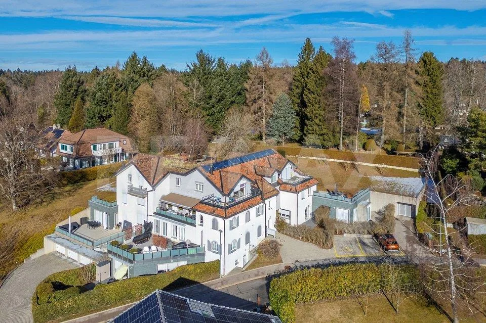 Avec grand parc commun, superbe appartement