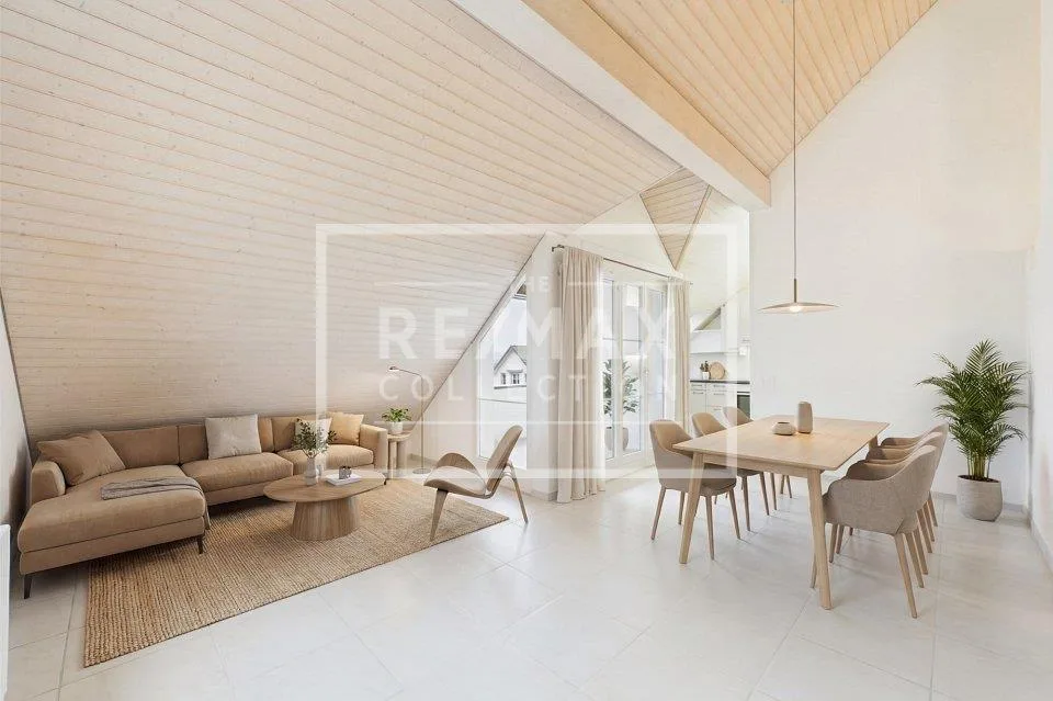 Sonnige Dachwohnung in Bonstetten mit Traum-Aussicht, nahe Zürich