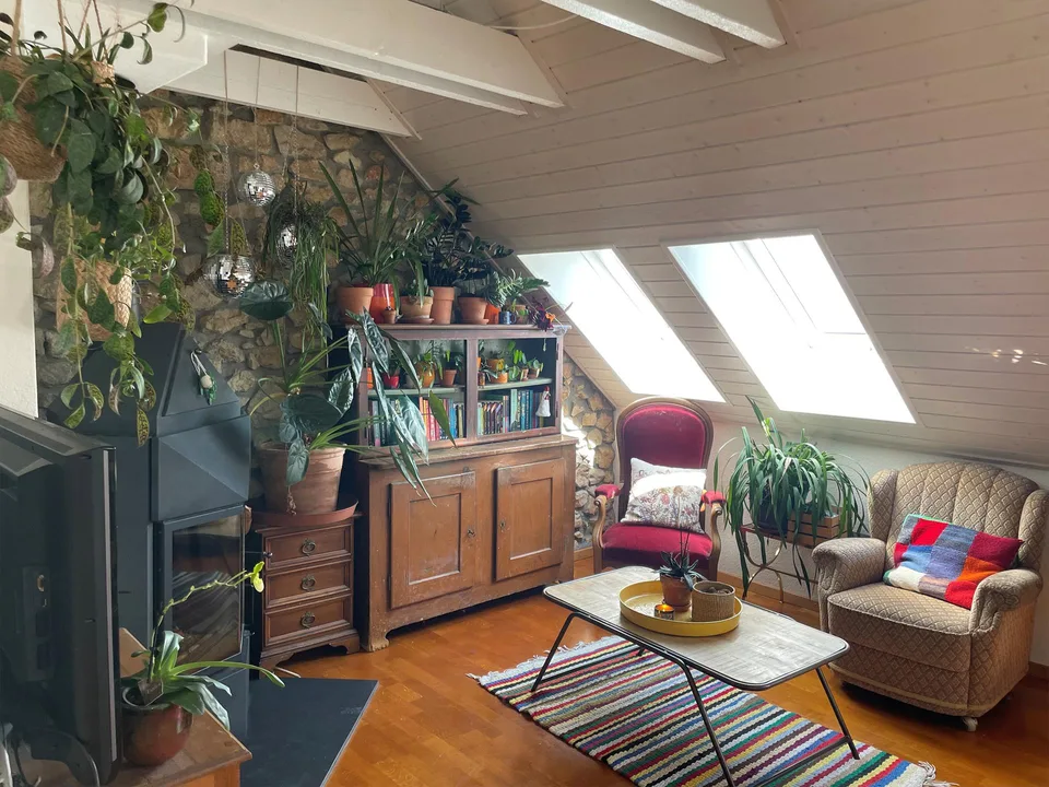 Two-room apartment, 60m2, loft style