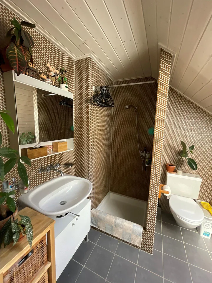 Two-room apartment, 60m2, loft style