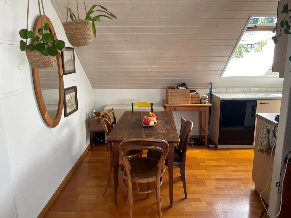 Two-room apartment, 60m2, loft style