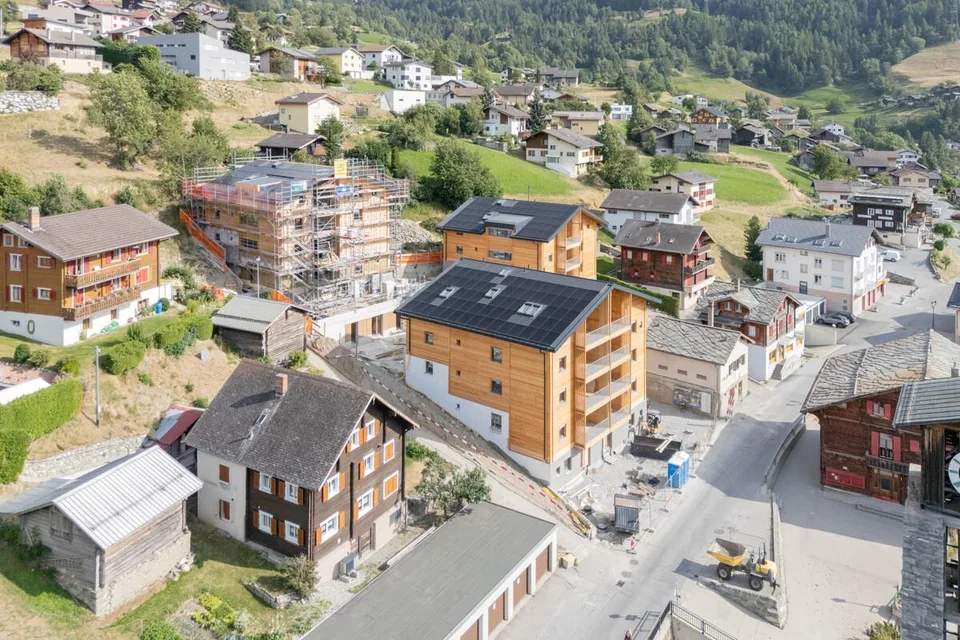 Appartamento 3.5 locali in affitto (primo occupante): Nuovo edificio Hasol a Bürchen