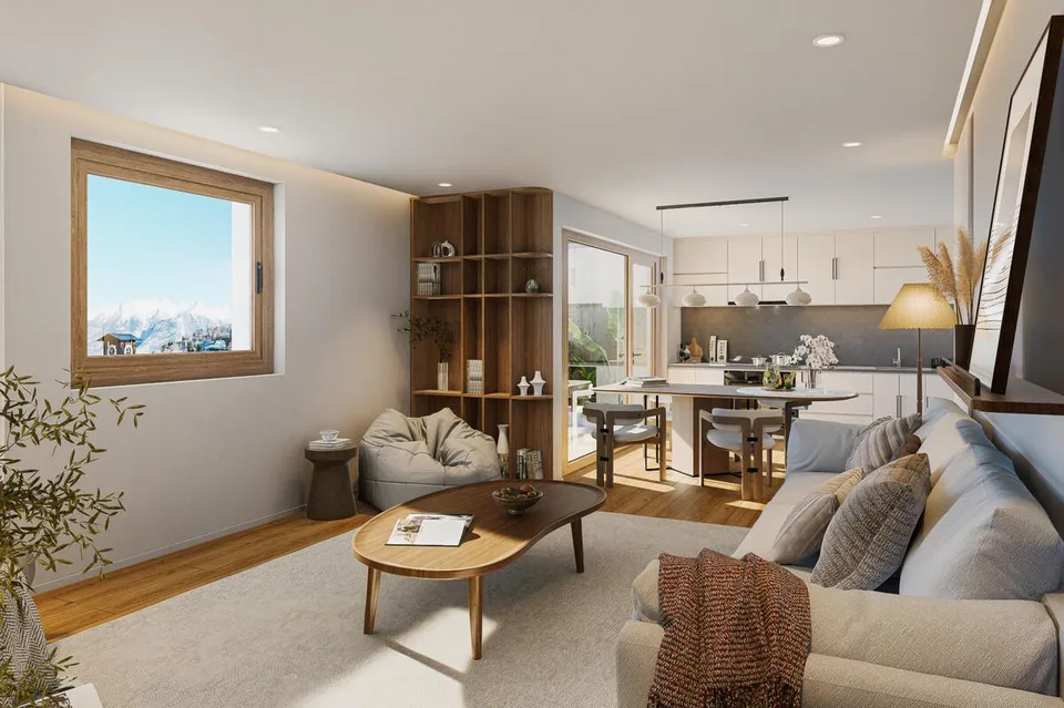 Appartamento 3.5 locali in affitto (primo occupante): Nuovo edificio Hasol a Bürchen