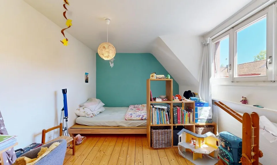 4.5-room row house with garden in a desirable residential area