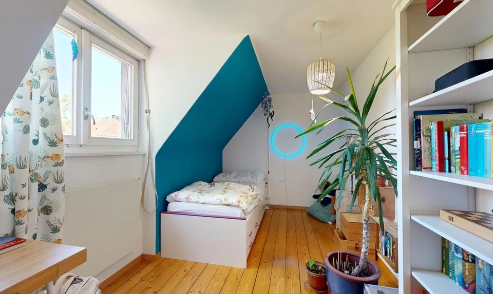 4.5-room row house with garden in a desirable residential area