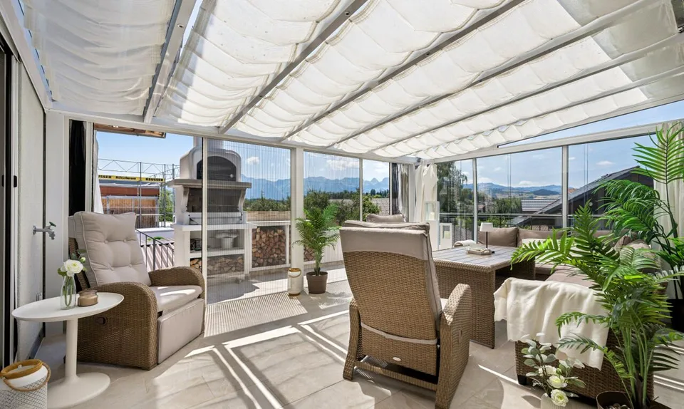Einzigartiges Familienhaus mit Wellness und Weitsicht