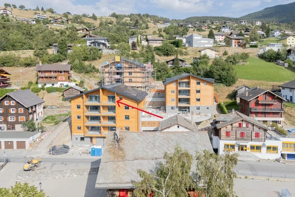2.5-Zimmer-Dachwohnung zur Miete (Erstbezug): Neubau in Bürchen