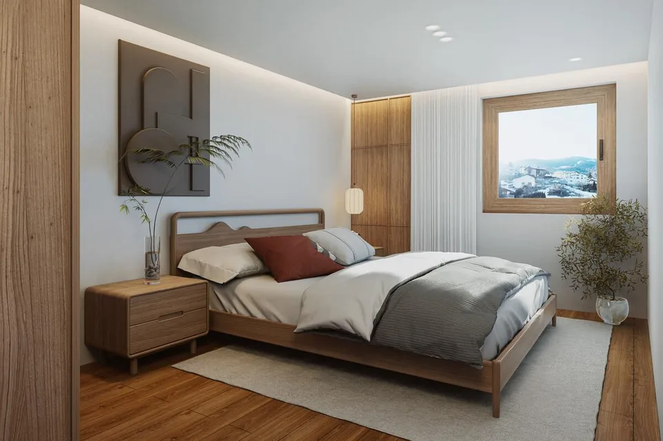 4.5-Zimmer-Dachwohnung zur Miete (Erstbezug): Neubau in Bürchen