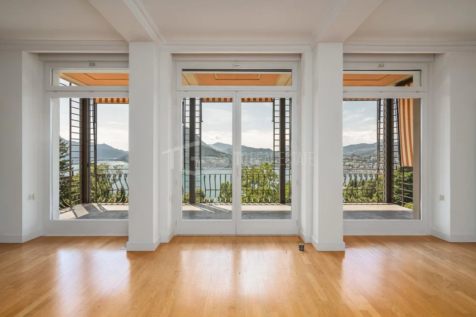 ELEGANTE APPARTAMENTO DI 5.5 LOCALI CON SPETTACOLARE VISTA LAGO | E...