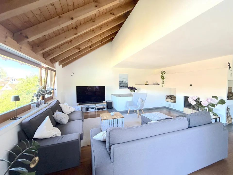 Muttenz: Attractive 5.5 room single-family house with generous living concept in a popular residential area