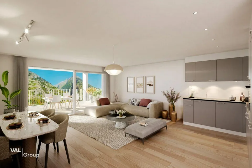 2.5-Zimmer-Wohnung mit Loggia - Erstvermietung im Gamsgarten