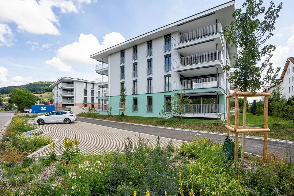 Gut begehbarer Lagerraum in Reinach AG