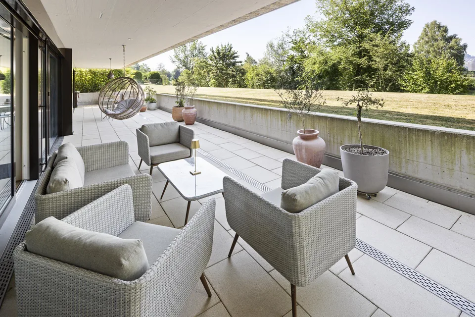 Grosszügiges Wohnen mit Terrasse und Potenzial für ein weiteres Zimmer