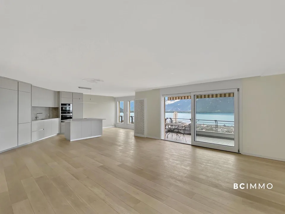 Élégance contemporaine avec vue panoramique