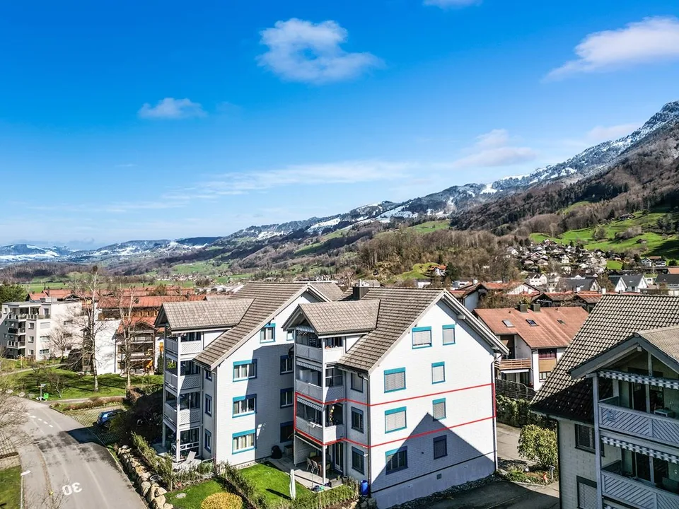 Neu sanierte Wohnung im Zentrum von Schänis