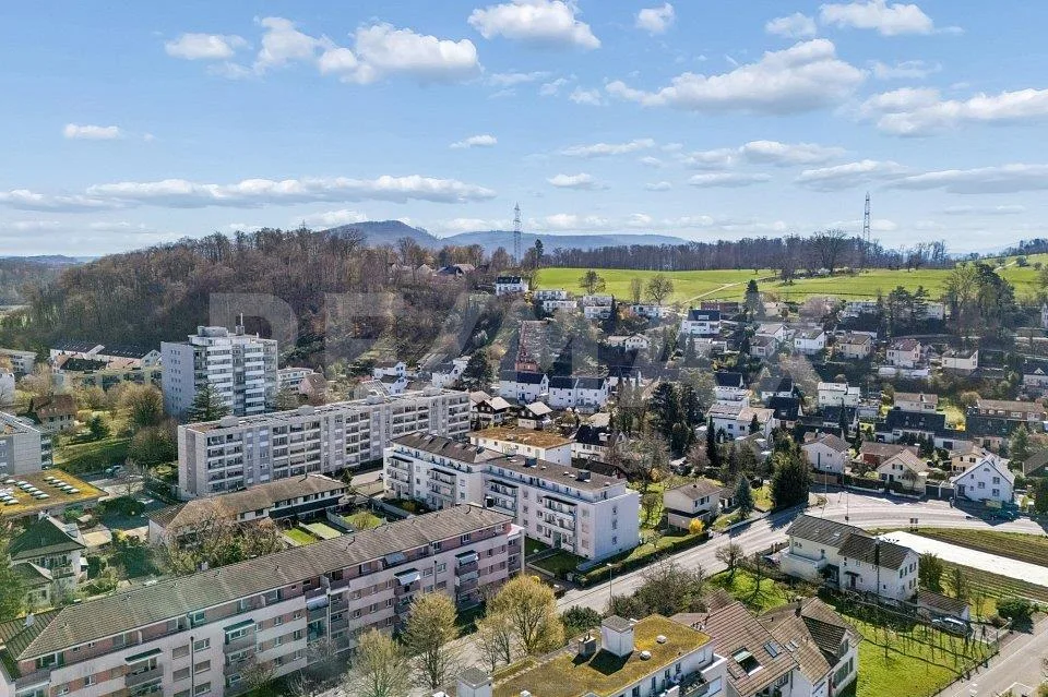 Appartement lumineux 3,5 pièces avec deux balcons