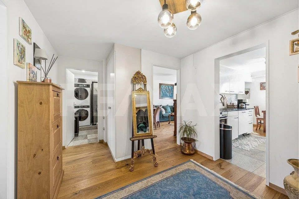 Appartement lumineux 3,5 pièces avec deux balcons