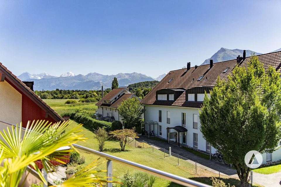 Vivere vicino alla natura alle porte della città di Thun