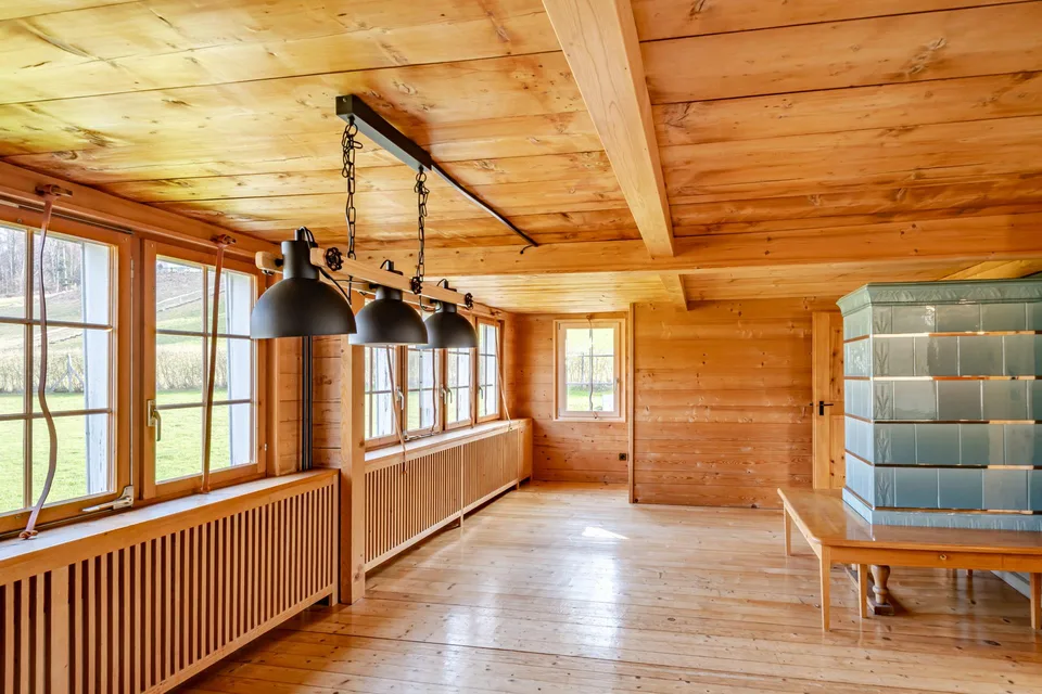 Traditionelles Appenzellerhaus inmitten einzigartiger Landidylle