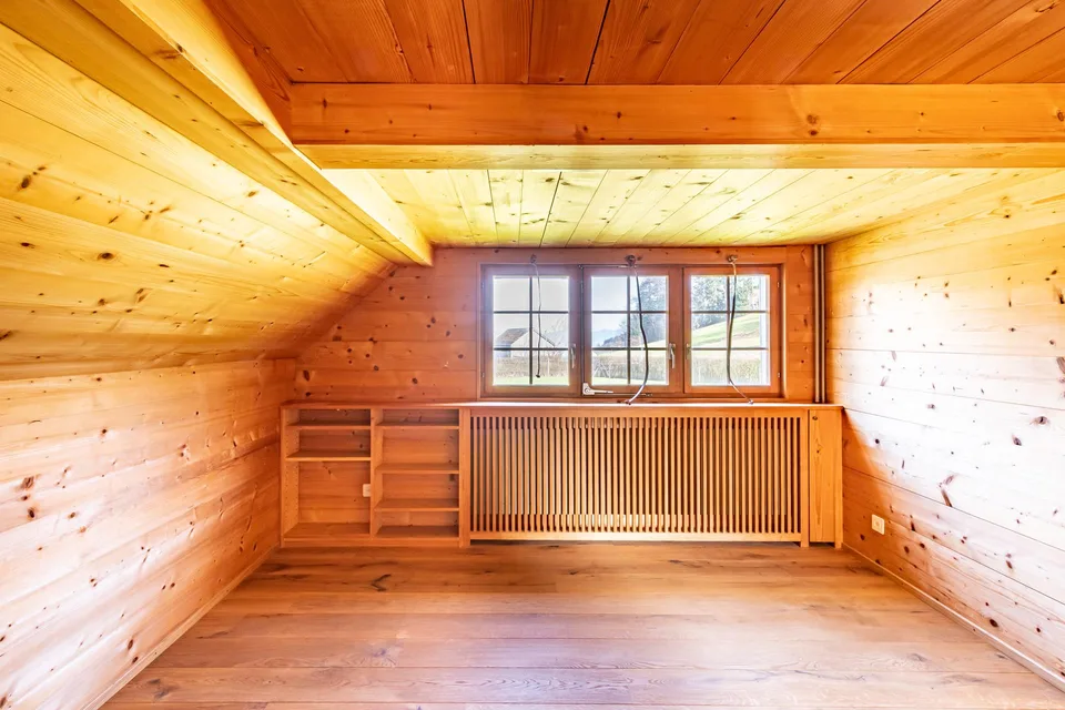 Traditionelles Appenzellerhaus inmitten einzigartiger Landidylle