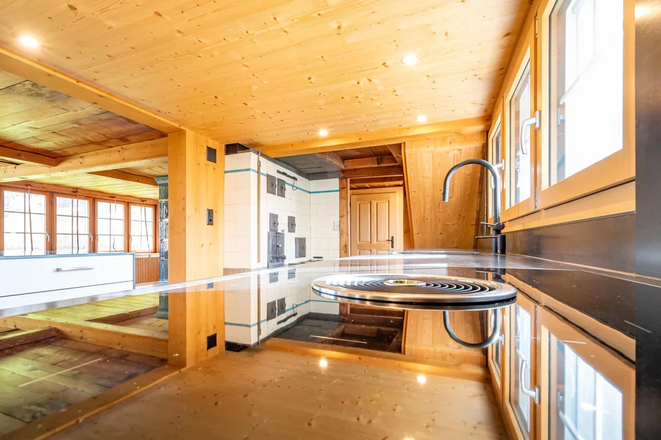 Traditionelles Appenzellerhaus inmitten einzigartiger Landidylle