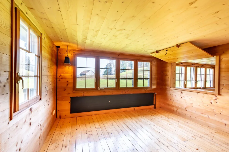 Traditionelles Appenzellerhaus inmitten einzigartiger Landidylle