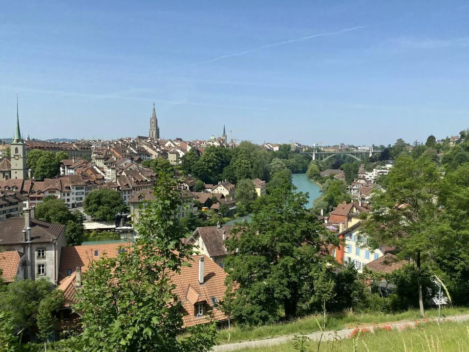 Dream home: 3.5-room apartment with a view of the Aare and the Bern Old Town panorama