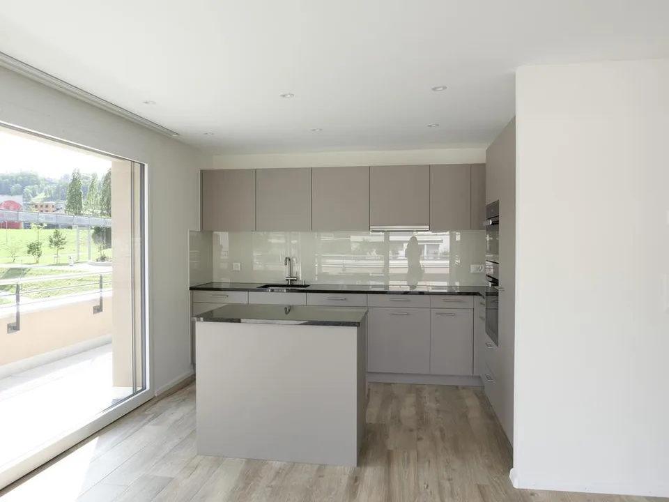 Appartement en attique lumineux avec buanderie privée