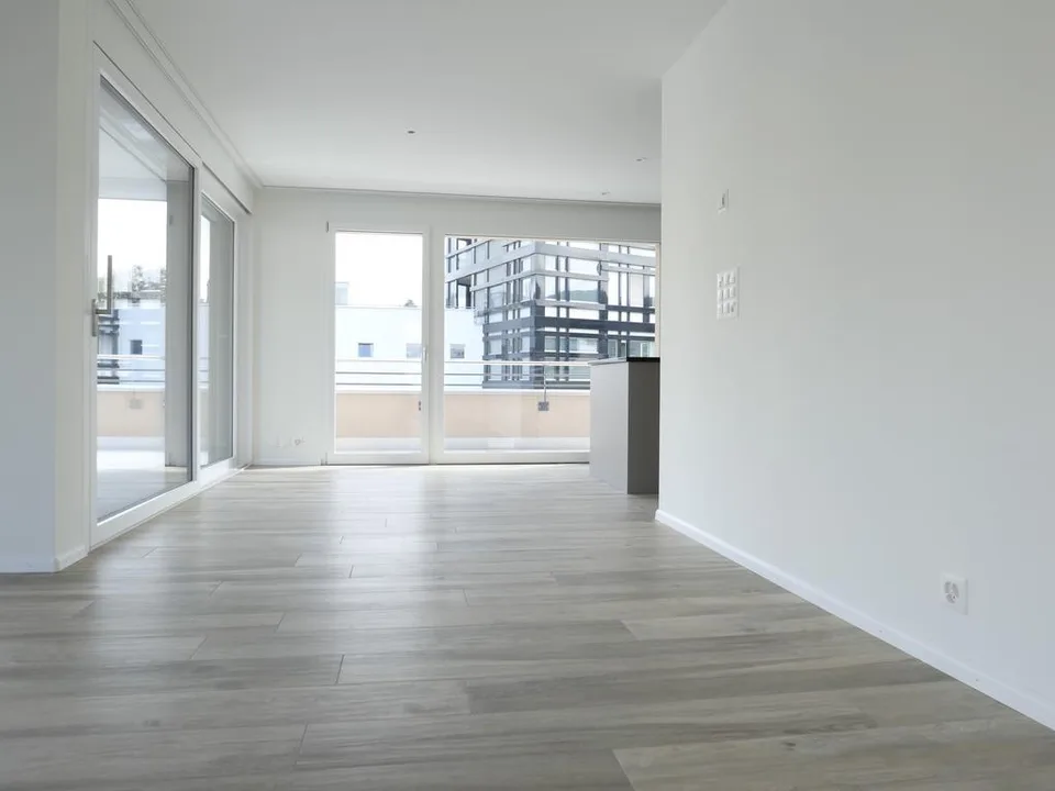 Appartement en attique lumineux avec buanderie privée