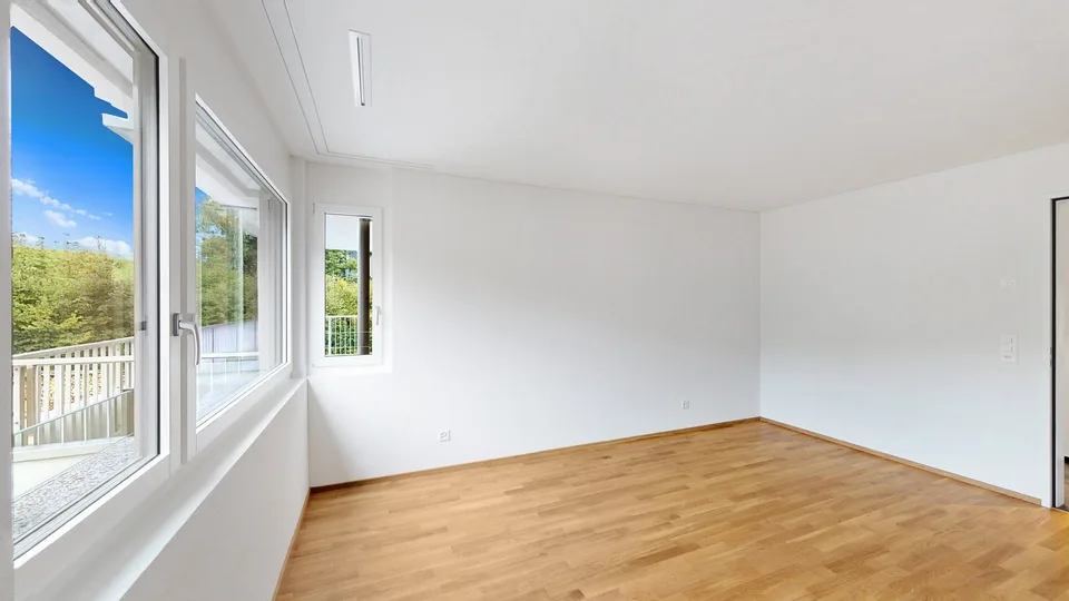 Natur-, zentrumsnah und ruhig: Schöne 3.5-Zimmerwohnung mit Sitzplatz