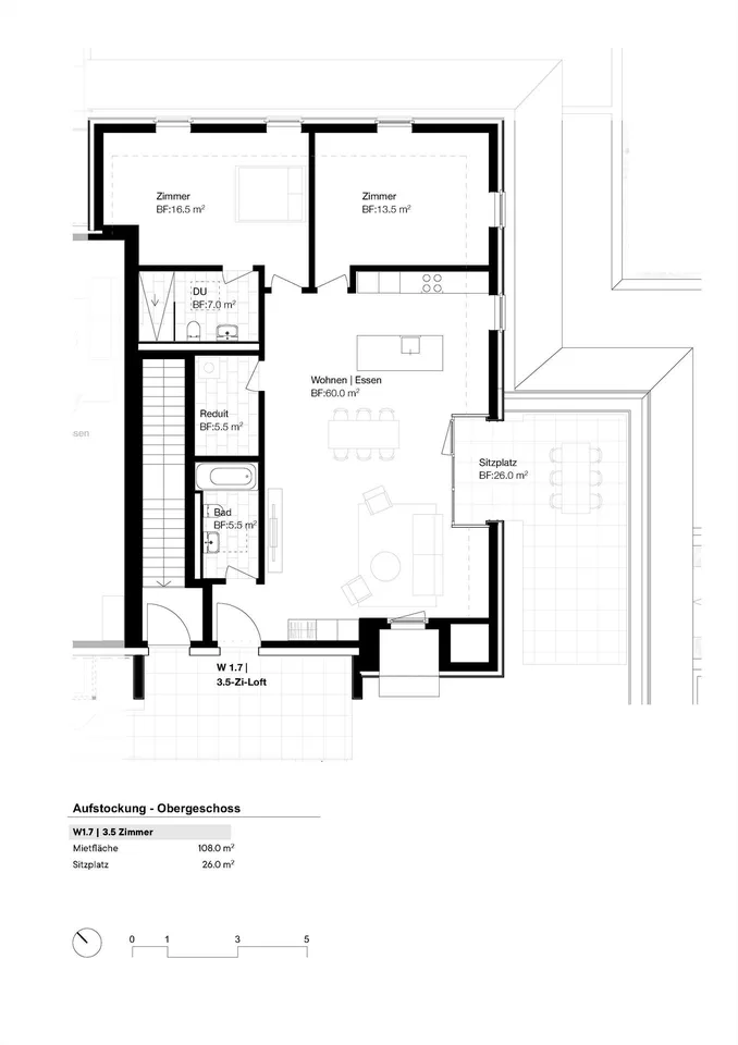 3.5 Zimmerwohnung in Stein am Rhein
