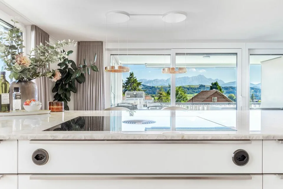 Stylish 3.5-room apartment with Alpstein view