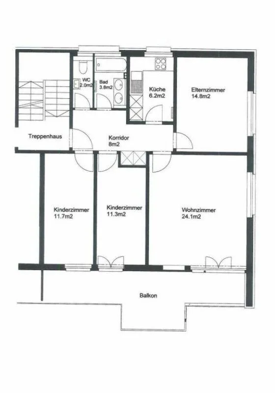 4-Zimmer-Wohnung im Hochparterre in ruhiger Lage in Männedorfieten