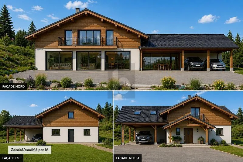 ARCHITECT-DESIGNED CHALET NEW - PRIVILEGED LOCATION