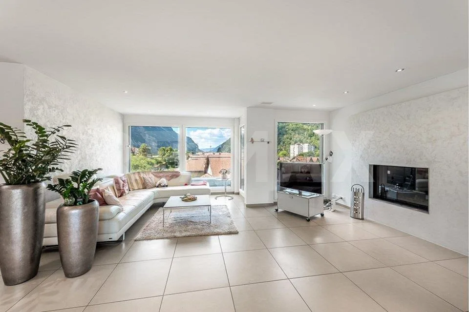 Exclusive 4.5-room attic apartment with breathtaking views